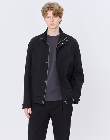 [스테디셀러][G.B.conte] 블랙 밴드카라 블루종