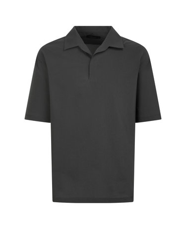 [스테디셀러] GREY SOLID 반팔 카라 티셔츠