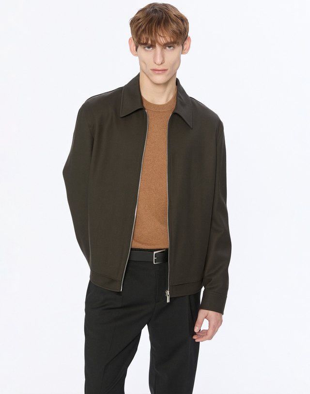 질스튜어트 뉴욕 질 스튜어트 뉴욕 남성 [THE TWILL] [G.B.Conte] 트윌 블루종 - 다크브라운 진한 브라운 상세