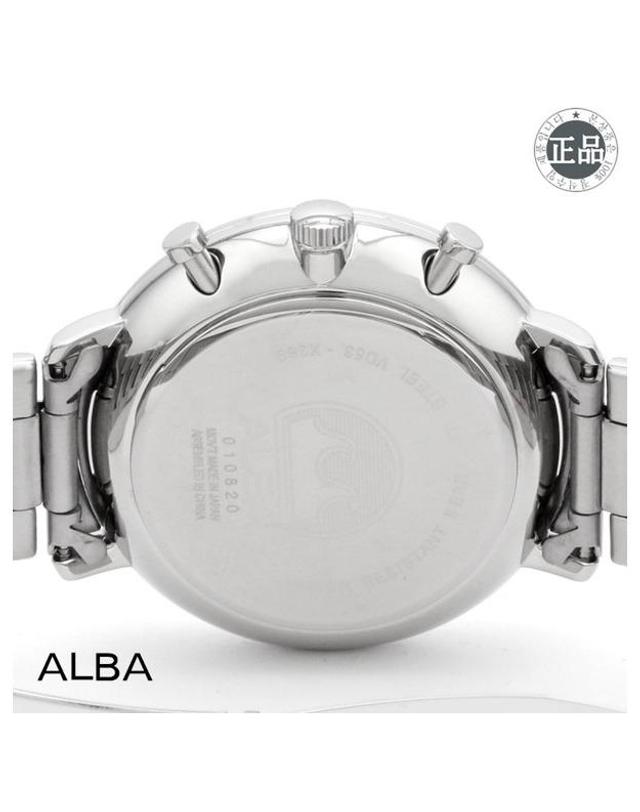 세이코 알바 ALBA 알바 남성용 메탈시계 AT3G71X1 착용컷
