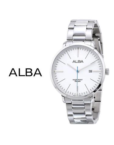 ALBA 알바 남성용 메탈시계 AS9J85X1