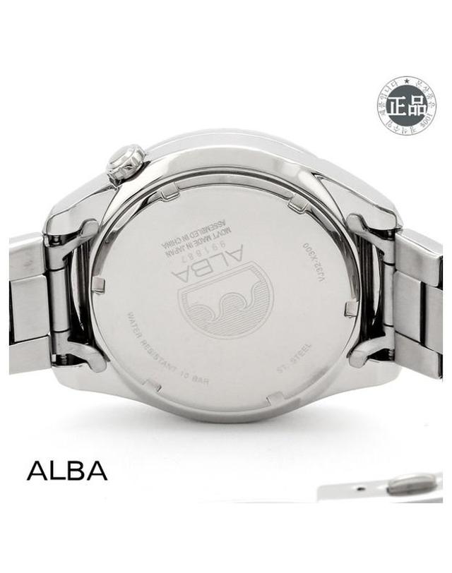 세이코 알바 ALBA 알바 남성용 메탈시계 AG8K33X1 착용컷
