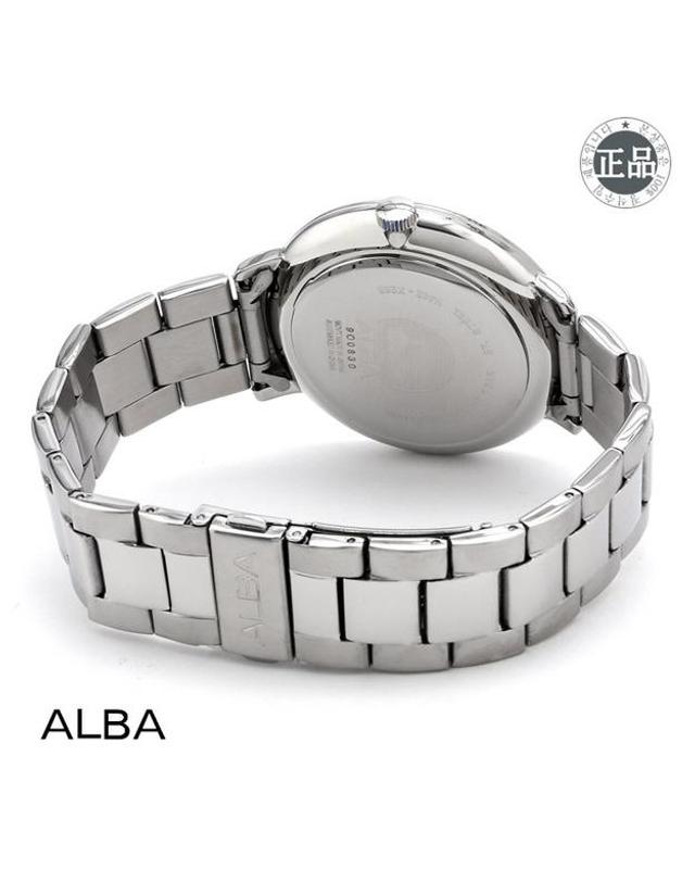 세이코 알바 ALBA 알바 남성용 메탈시계 AS9J81X1 착용컷