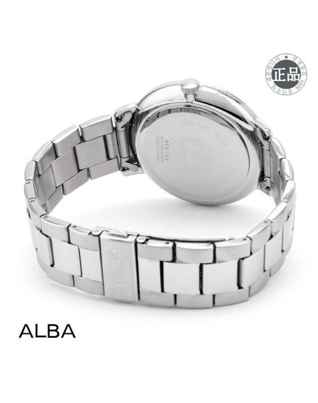 세이코 알바 ALBA 알바 남성용 메탈시계 AS9J85X1 착용컷
