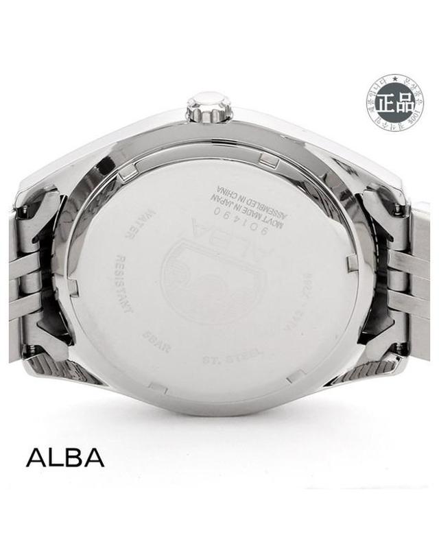 세이코 알바 ALBA 알바 남성용 메탈시계 AS9J99X1 착용컷