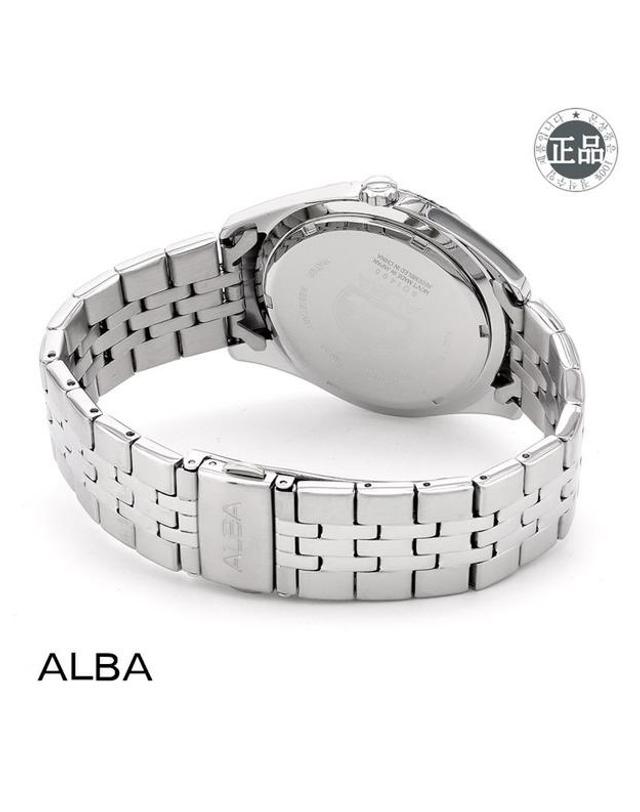 세이코 알바 ALBA 알바 남성용 메탈시계 AS9J99X1 착용컷