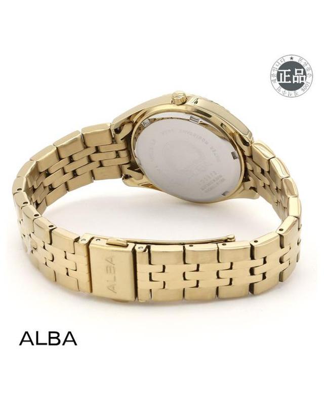 세이코 알바 ALBA 알바 여성용 메탈시계 AH7T46X1 착용컷