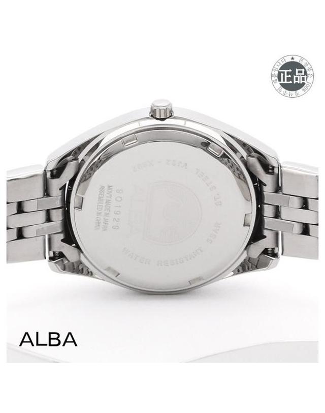 세이코 알바 ALBA 알바 여성용 메탈시계 AH7T53X1 착용컷