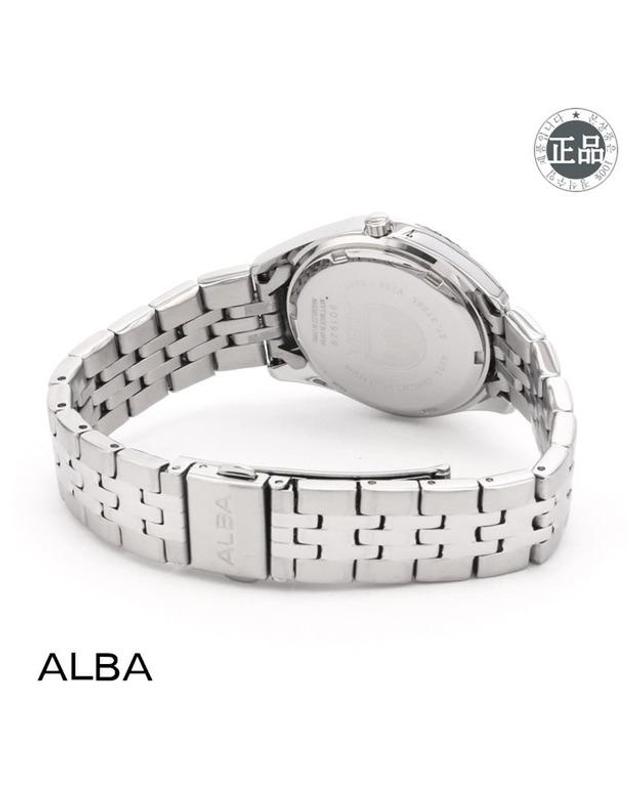 세이코 알바 ALBA 알바 여성용 메탈시계 AH7T53X1 착용컷