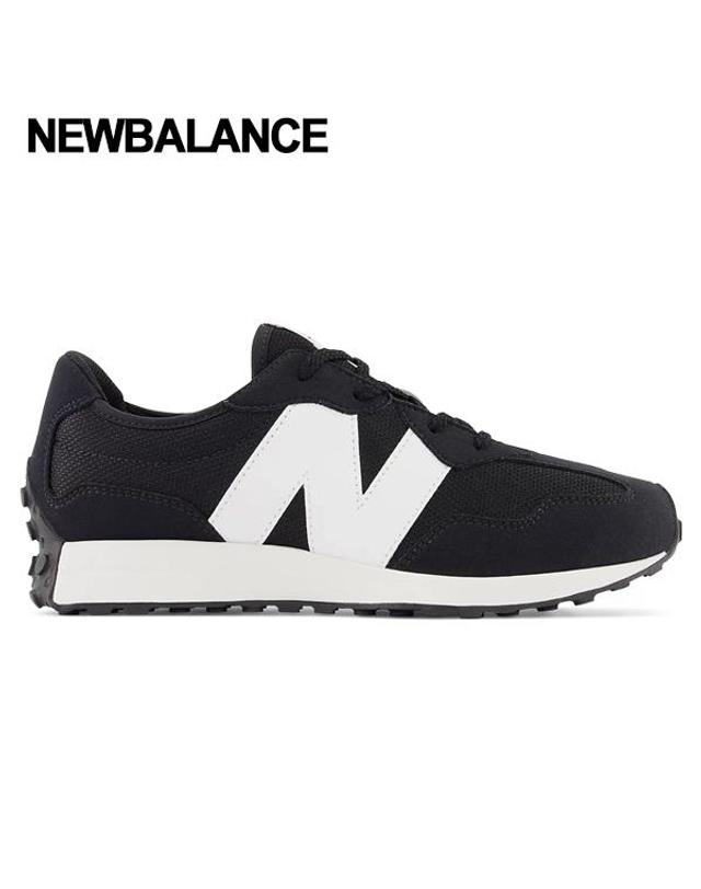 뉴발란스 키즈 여성 327 스니커즈 GS327CBW 착용컷