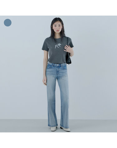 MBL톤 와이드 스트레이트 데님 OQ1D5095
