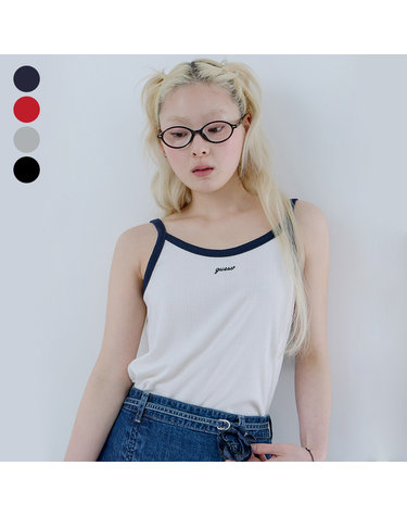 [온라인 단독] 자가드 슬리브리스 OQ1K5441