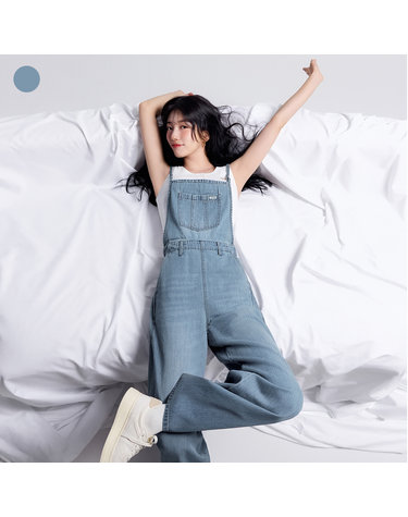 [SUZY] 저온스 인디고 오버롤 YQ2D6758