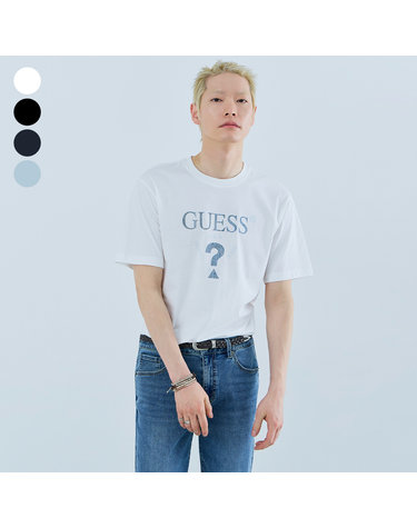 [ON] 유니 세미오버핏 삼각그래픽 반팔티셔츠 NQ2KE407