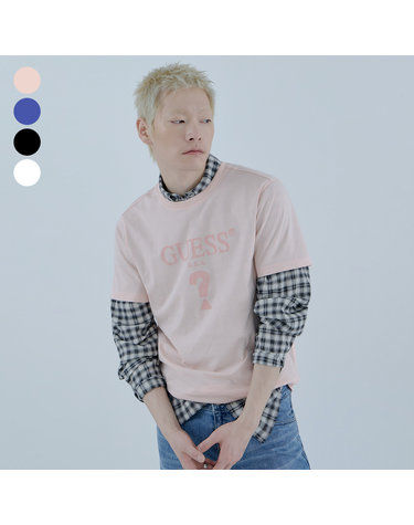 4color 유니 무테 삼각 반팔 티셔츠 NQ2K5920