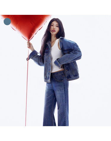 [SUZY] 로우라이즈 루즈 플레어 붓컷 YQ3D6167