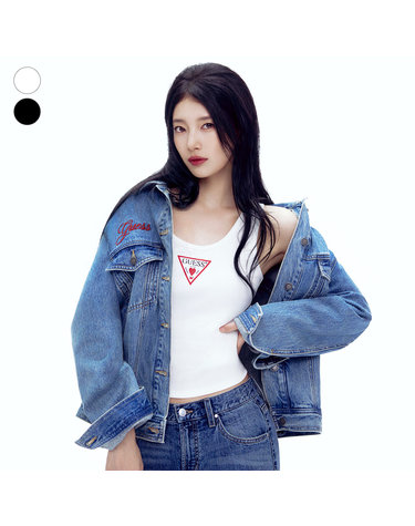 [SUZY] 10TH ANNIV 하트 삼각 나시 YQ3K2465