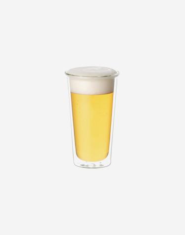 킨토 캐스트 더블월 비어 글라스-340ml