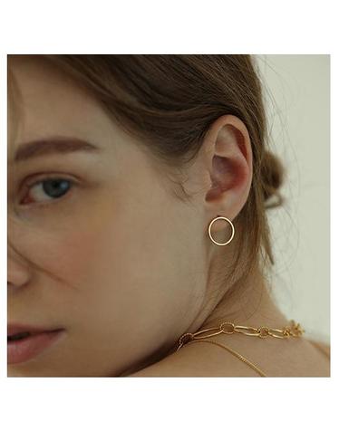 circle earring E020