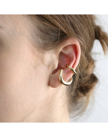 double layered ear cuff C016