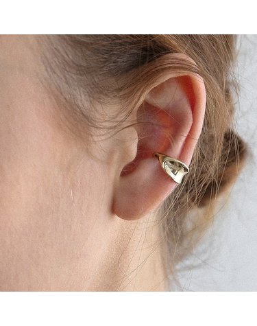 simple bend ear cuff C022