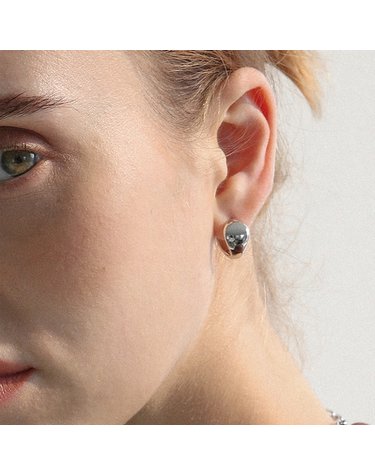 volume ring earring E035