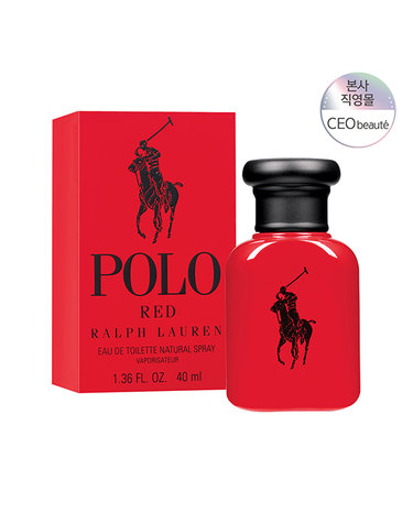 [공식수입원] 랄프로렌 폴로 레드 EDT 40ML