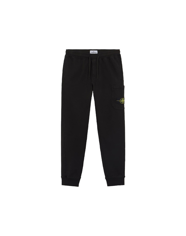 스톤아일랜드 스톤아일랜드 와펜 오가닉 플리스 조거 팬츠 L1S156200010 S0051 V0029 착용컷